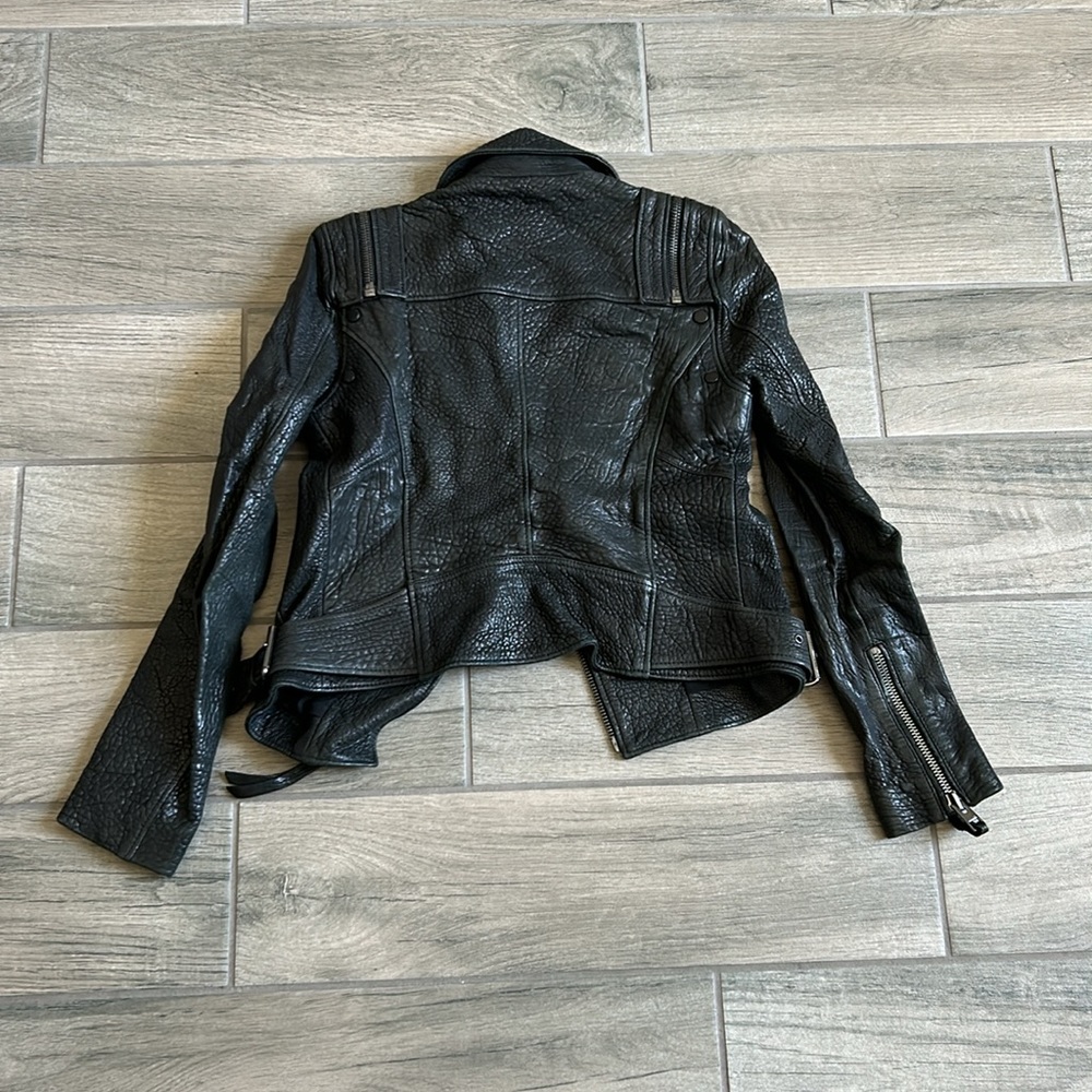 All saints lamb leather jacket - Picture 5 of 5